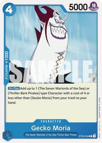 Gecko Moria [Starter Deck: BLUE Donquixote Doflamingo]