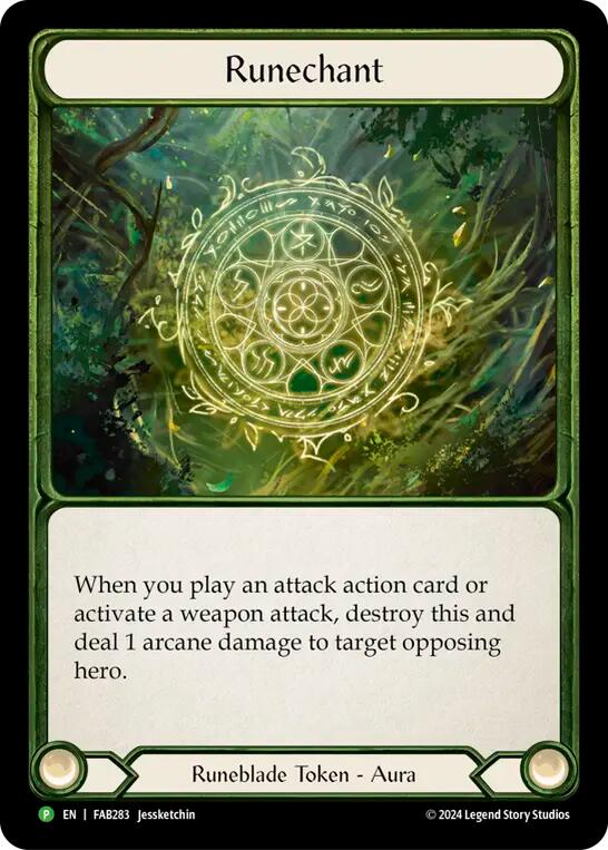 Runechant [FAB283] (Promo) Cold Foil