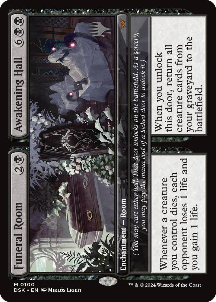 Funeral Room // Awakening Hall [Duskmourn: House of Horror Promos]