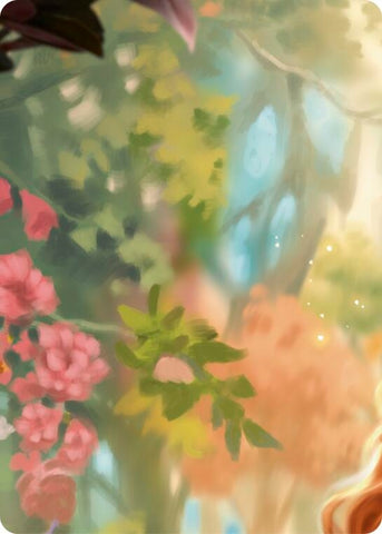 Image for Sanctuary of Aria // Verdance, Thorn of the Rose (Top left) (ROSPZL10) (Rosetta) - Flesh and Blood TCG