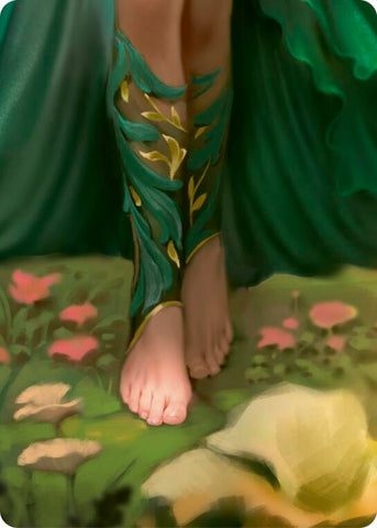 Image for Sanctuary of Aria // Verdance, Thorn of the Rose (Bottom center) (ROSPZL17) (Rosetta) - Flesh and Blood TCG