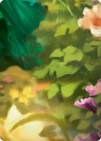 Image for Sanctuary of Aria // Verdance, Thorn of the Rose (Bottom right) (ROSPZL18) (Rosetta) - Flesh and Blood TCG