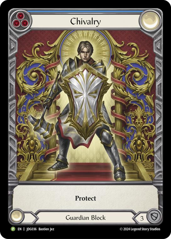 Chivalry - JDG036 [JDG036] (Promo) Cold Foil