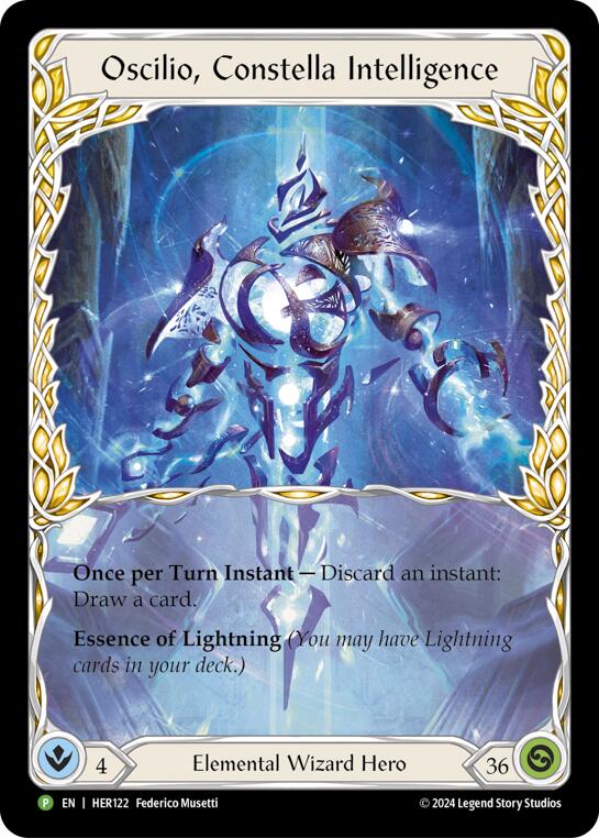 Oscilio, Constella Intelligence - HER122 [HER122] (Promo) Rainbow Foil
