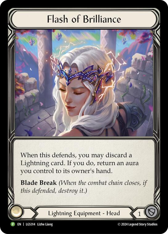 Flash of Brilliance - LGS314 [LGS314] (Promo) Rainbow Foil