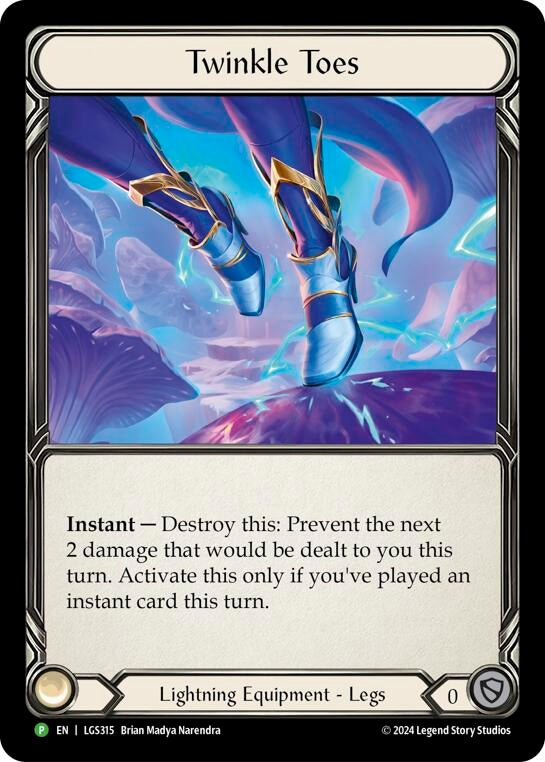 Twinkle Toes - LGS315 [LGS315] (Promo) Rainbow Foil