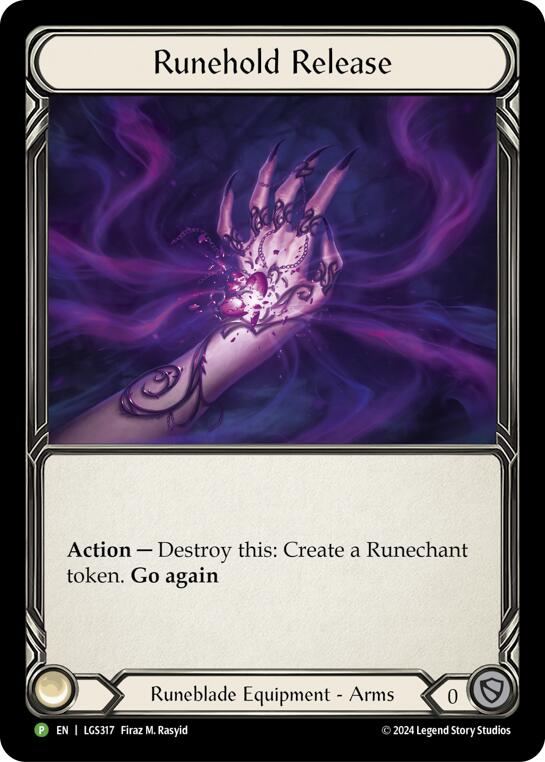Runehold Release - LGS317 [LGS317] (Promo) Rainbow Foil