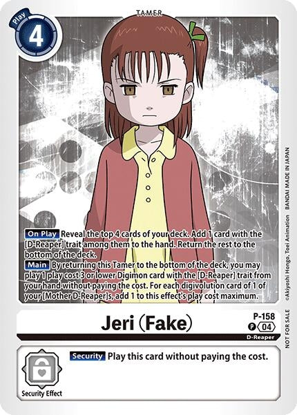 Jeri [P-158] (Fake) (Store Tournament 2024 Oct. - Dec. Participation Pack) [Promotional Cards]