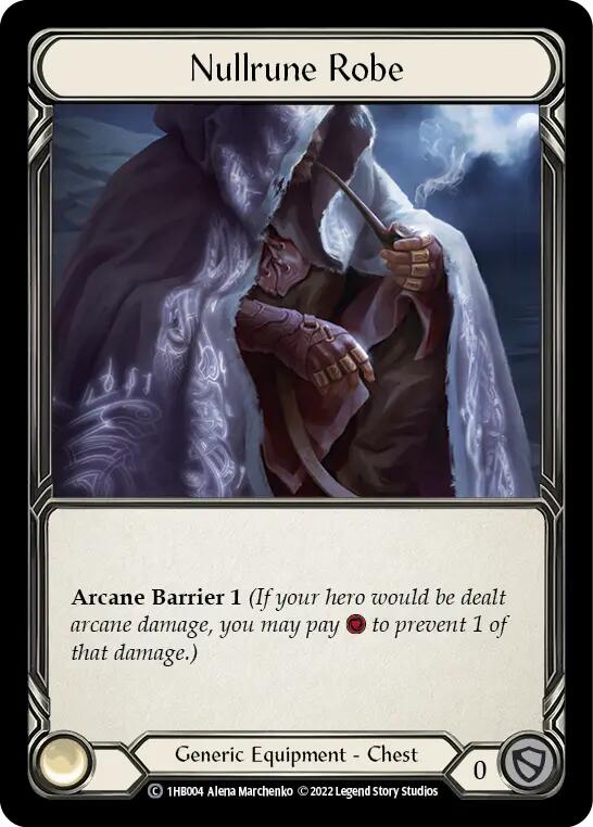 Nullrune Robe [1HB004] [History Pack 1 Bravo Blitz Deck]