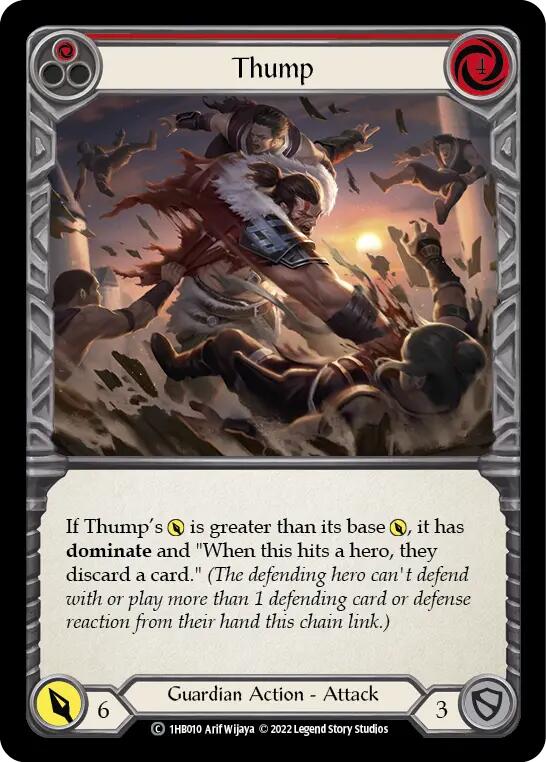 Thump (Red) [1HB010] [History Pack 1 Bravo Blitz Deck]