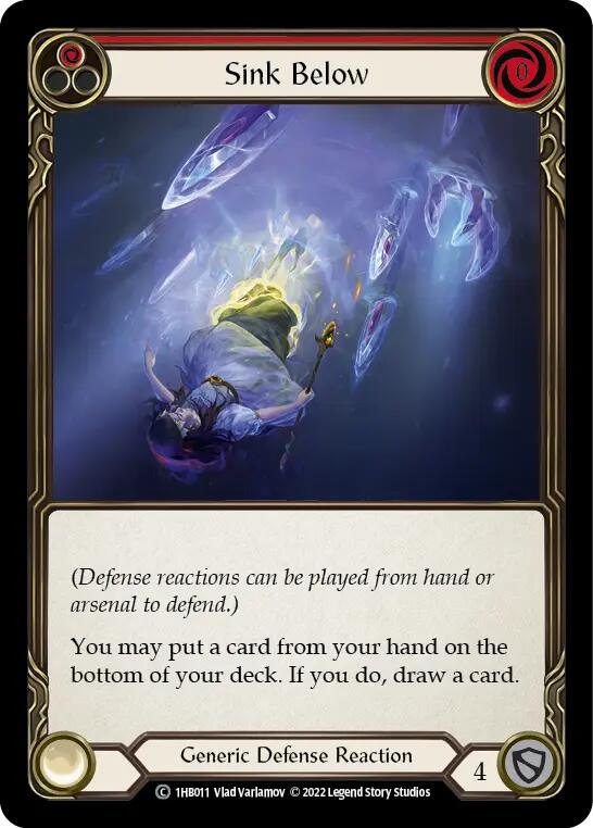 Sink Below (Red) [1HB011] [History Pack 1 Bravo Blitz Deck]