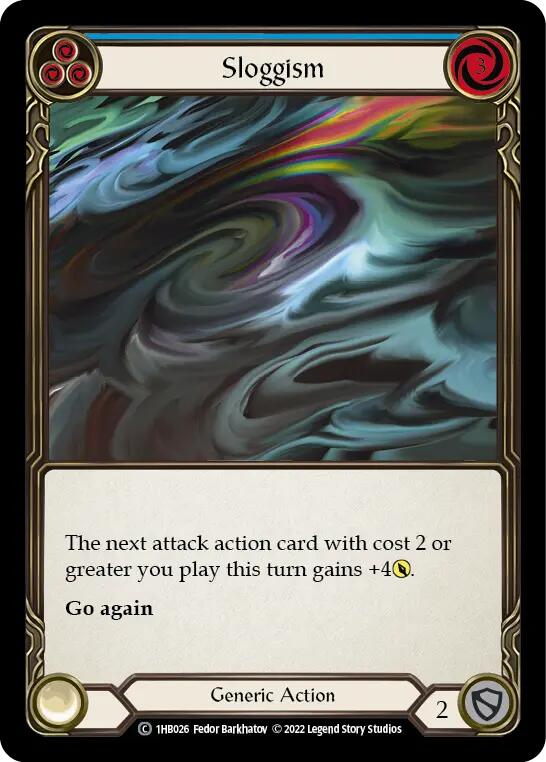 Sloggism (Blue) [1HB026] [History Pack 1 Bravo Blitz Deck]