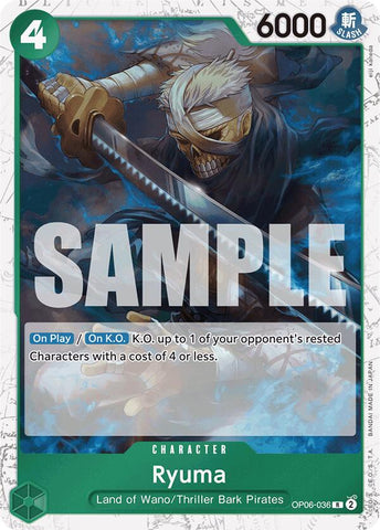 Ryuma (Alternate Art) [Extra Booster: Memorial Collection]