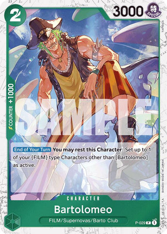 Bartolomeo (Alternate Art) [Extra Booster: Memorial Collection]