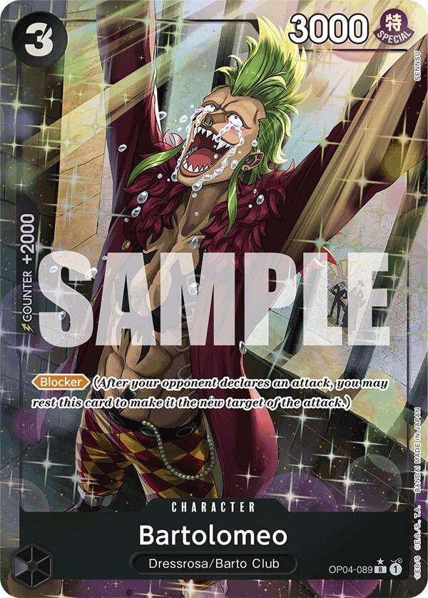 Bartolomeo (Alternate Art) (SENNSU) [Extra Booster: Memorial Collection]