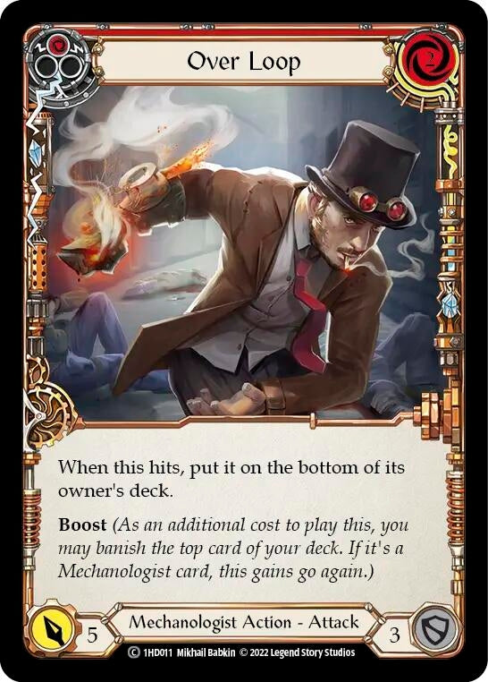 Over Loop (Red) [1HD011] [History Pack 1 Dash Blitz Deck]