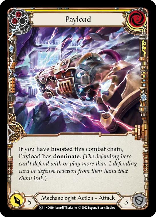 Payload (Yellow) [1HD019] [History Pack 1 Dash Blitz Deck]