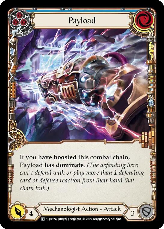 Payload (Blue) [1HD024] [History Pack 1 Dash Blitz Deck]