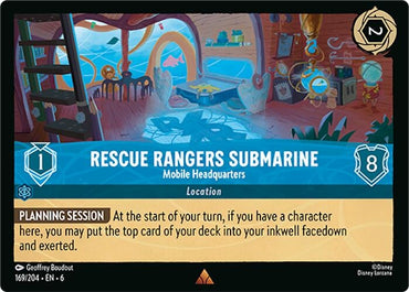 Image for Rescue Rangers Submarine (169/204) [Azurite Sea]
