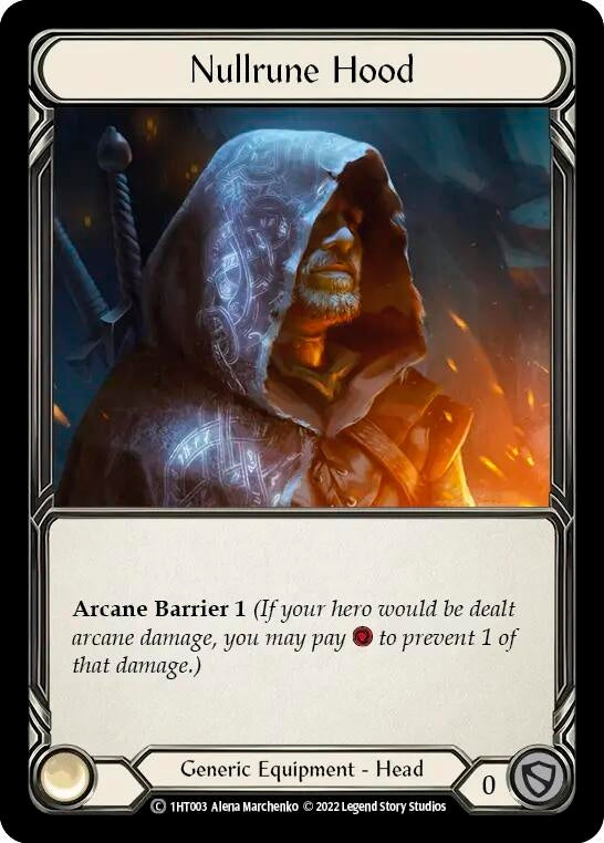 Nullrune Hood [1HT003] [History Pack 1 Dorinthea Blitz Deck]