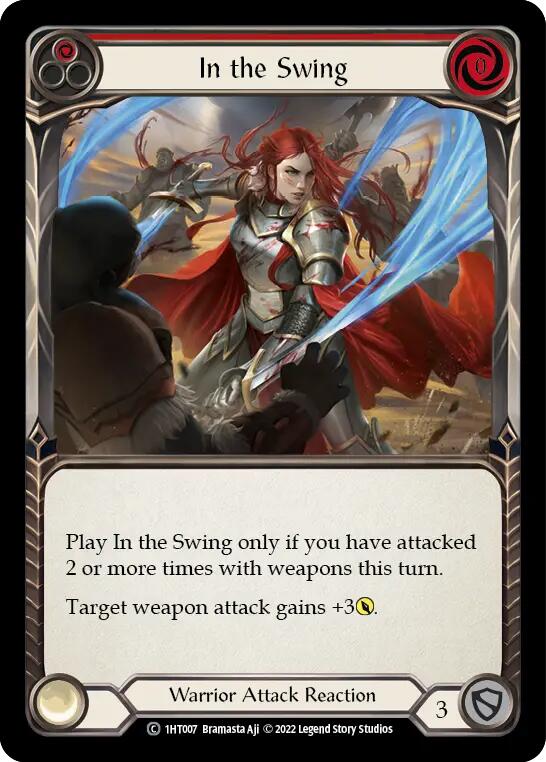 In the Swing (Red) [1HT007] [History Pack 1 Dorinthea Blitz Deck]