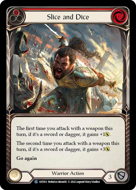 Slice and Dice (Red) [1HT013] [History Pack 1 Dorinthea Blitz Deck]