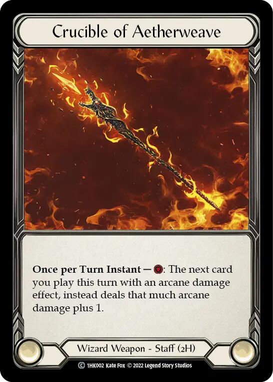 Crucible of Aetherweave [1HK002] [Historic Pack 1 Blitz Deck: Kano]