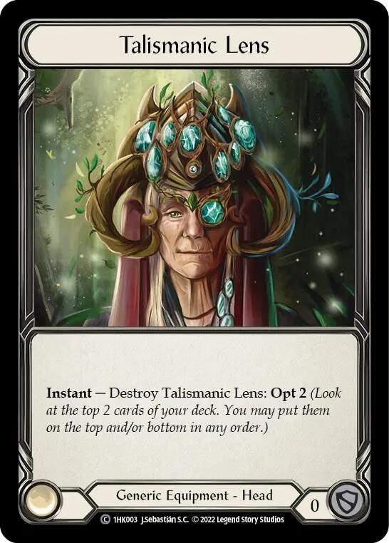 Talismanic Lens [1HK003] [Historic Pack 1 Blitz Deck: Kano]