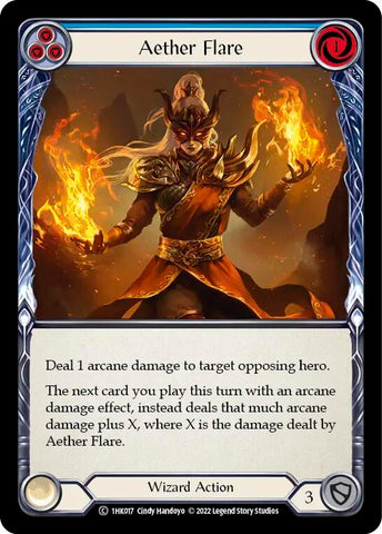 Aether Flare (Blue) [1HK017] [Historic Pack 1 Blitz Deck: Kano]