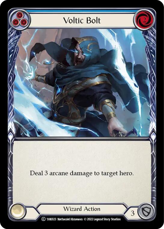 Voltic Bolt (Blue) [1HK023] [Historic Pack 1 Blitz Deck: Kano]