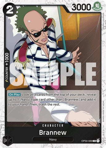 Image for Brannew (Jolly Roger Foil) (OP03-089) - One Piece Card Game