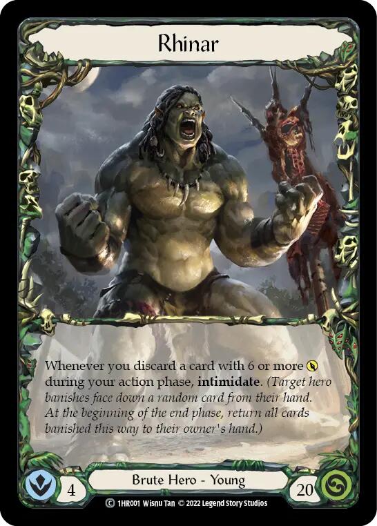Rhinar [1HR001] [Historic Pack 1 Blitz Deck Rhinar]