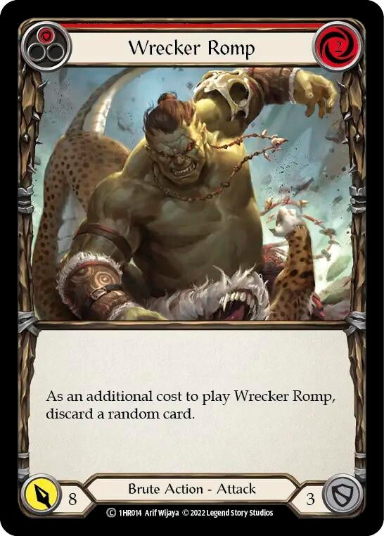 Wrecker Romp (Red) [1HR014] [Historic Pack 1 Blitz Deck Rhinar]