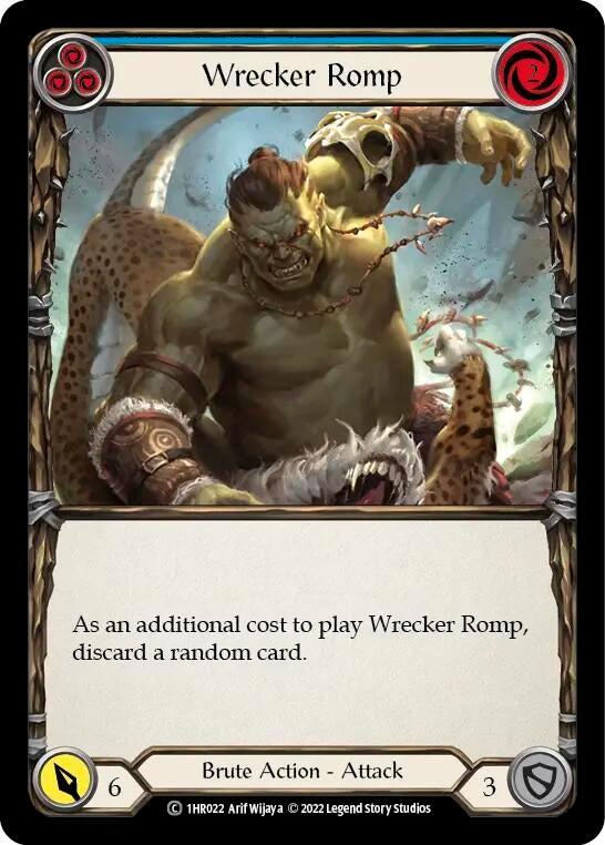 Wrecker Romp (Blue) [1HR022] [Historic Pack 1 Blitz Deck Rhinar]