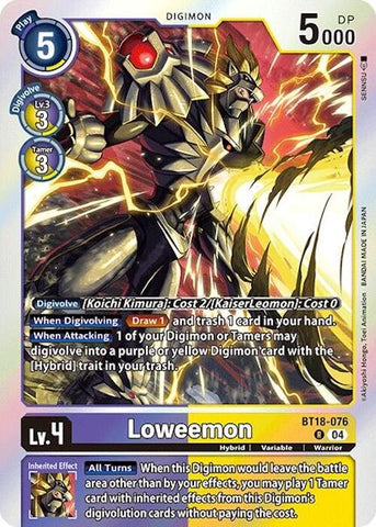 Loweemon [BT18-076] [Release Special Booster 2.0]