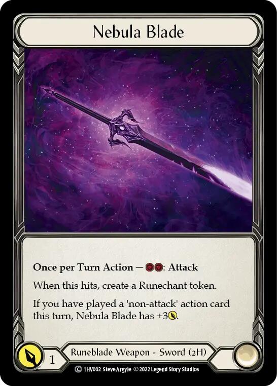 Nebula Blade [1HV002] [Historic Pack 1 Blitz Deck Viserai]