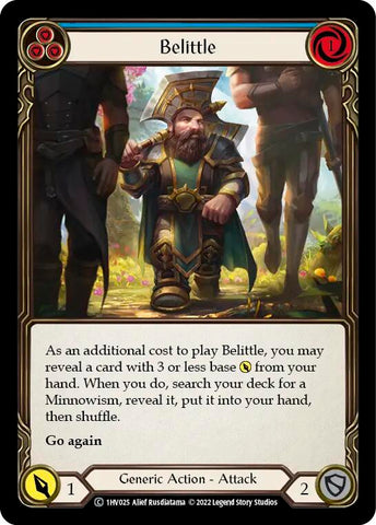 Belittle (Blue) [1HV025] [Historic Pack 1 Blitz Deck Viserai]