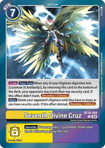 Seventh Divine Cruz [BT19-094] [Release Special Booster 2.0]