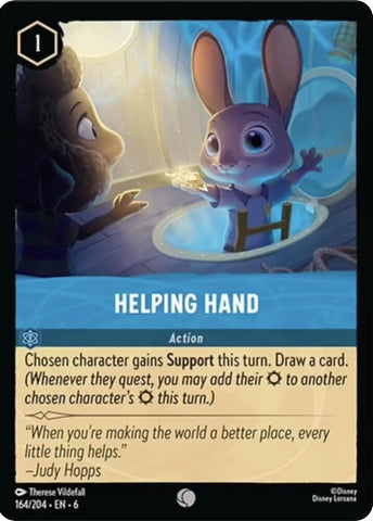 Image for Helping Hand (164/204) [Azurite Sea]