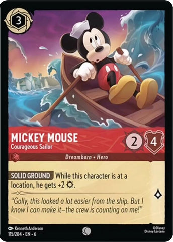Image for Mickey Mouse (115/204) [Azurite Sea]