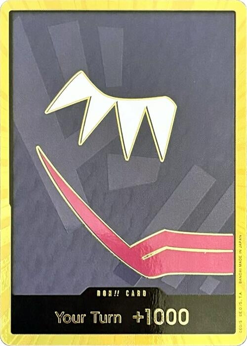 Image for DON!! Card (Rosinante) (Gold) [Premium Booster -The Best-] - One Piece Card Game
