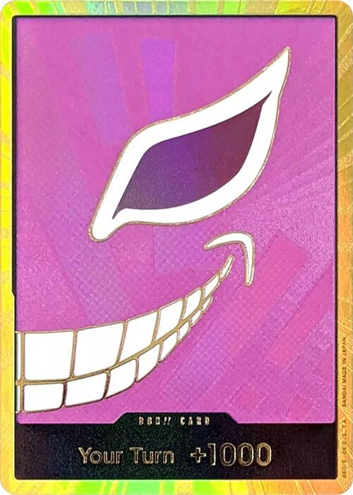 Image for DON!! Card (Donquixote Doflamingo) (Gold) [Premium Booster -The Best-] - One Piece Card Game