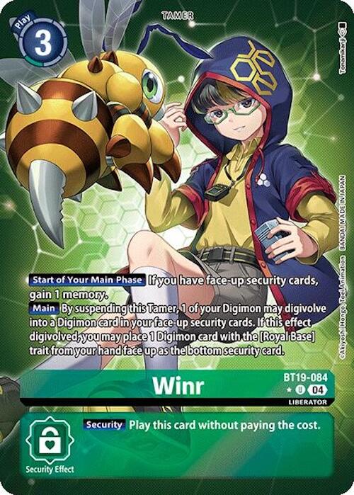 Winr [BT19-084] (Alternate Art) [Release Special Booster 2.0]