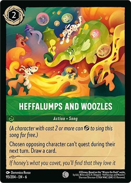 Image for Heffalumps and Woozles (95/204) [Azurite Sea]