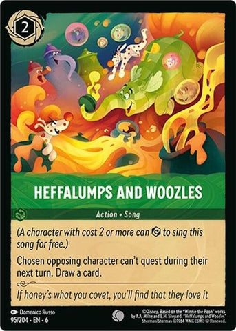 Image for Heffalumps and Woozles (95/204) [Azurite Sea]