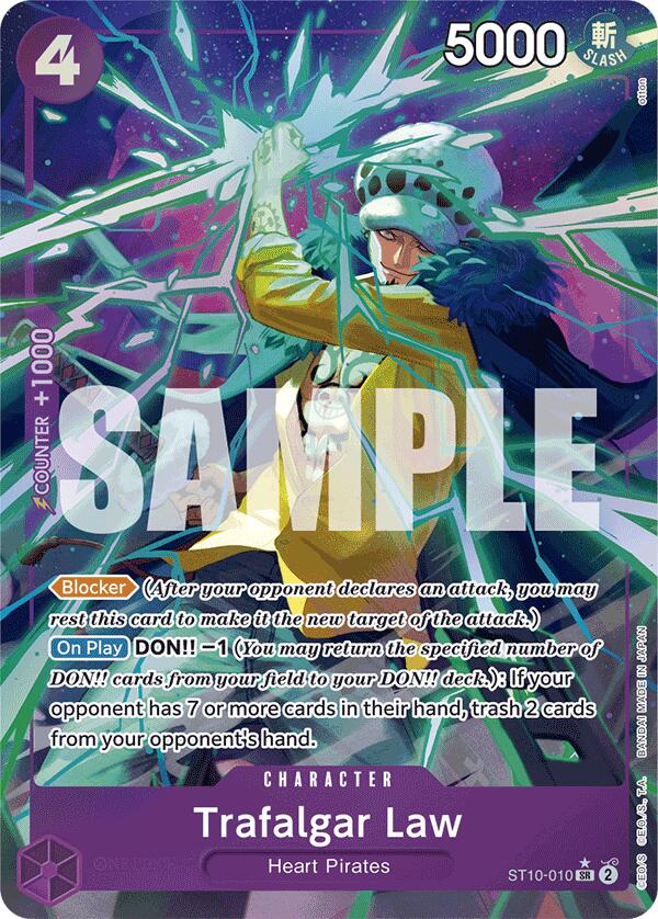 Trafalgar Law (Alternate Art) (ottan) [Premium Booster: The Best]