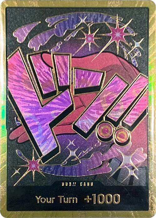 Image for DON!! Card (Reiju) (Gold) [Premium Booster -The Best-] - One Piece Card Game