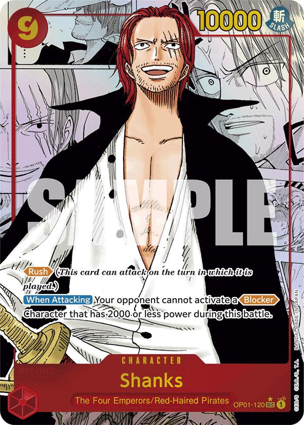 Shanks (Alternate Art) (Manga) [Premium Booster: The Best]