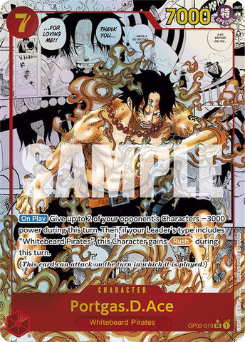 Portgas.D.Ace (Alternate Art) (Manga) [Premium Booster: The Best]