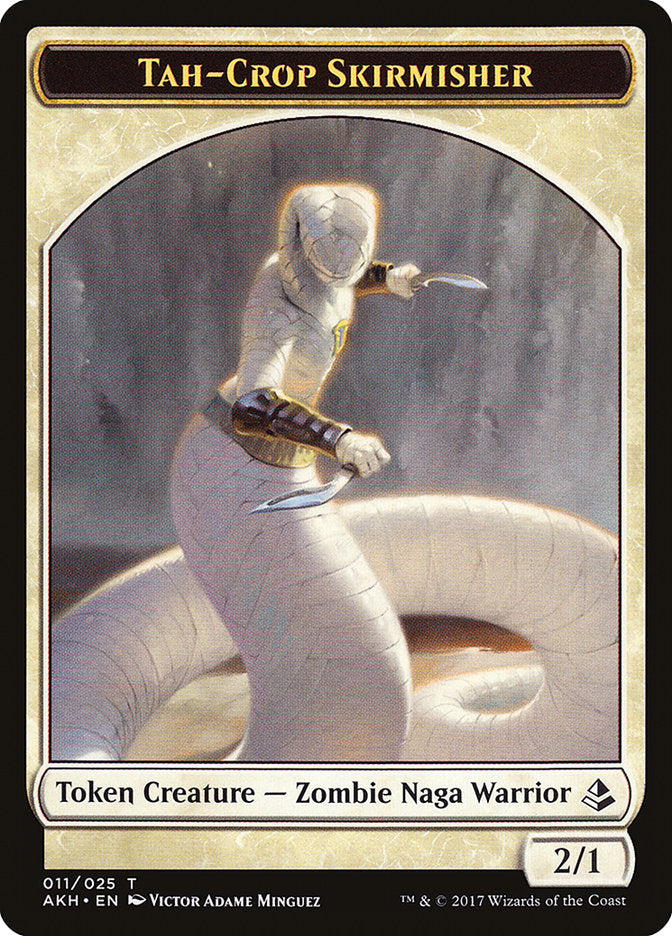 Tah-Crop Skirmisher // Cat Token [Amonkhet Tokens]